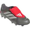 Adidas PREDATOR LEAGUE Low Top Soccer Shoes Gray Kids' Sneakers JR3312