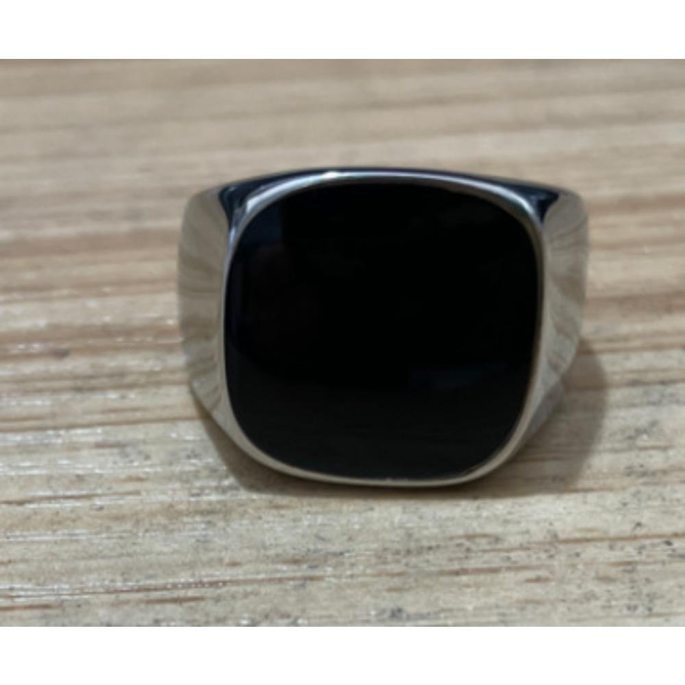 

Черное Золото Мужское Кольцо Модное Титановая Сталь Глянцевый Дизайн с Каплями Смолы Стильные Ювелирные Изделия No. 15