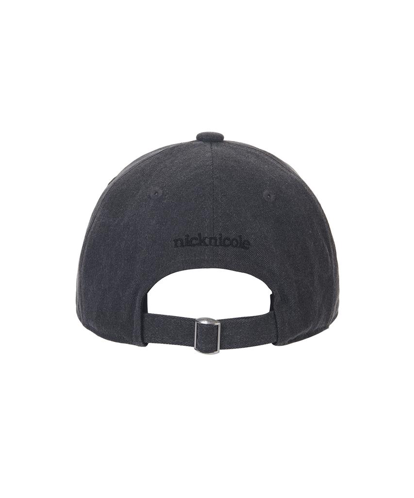Nigaennikol Nn Dotcom Signature Ball Cap_Denim Charcoal