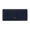 Mulberry Continental Leather Wallet Unisex Wallets Navy RL4440-205U888