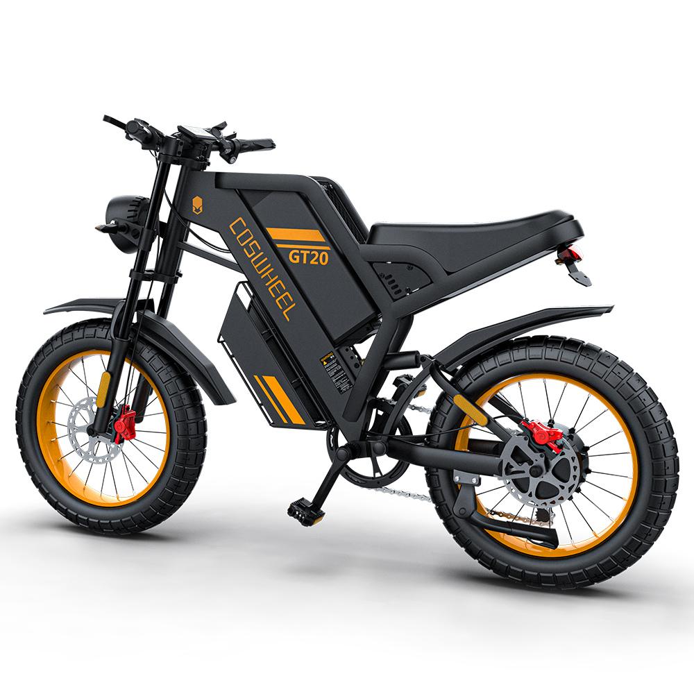COSWHEEL GT20 20" Electric Dirt Bike 1000W Motor 48V 25Ah Battery
