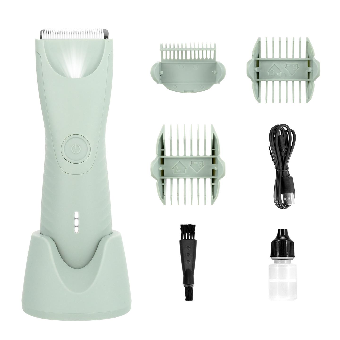 Unisex Waterproof Body Hair Trimmer for Sensitive Areas Waterproof