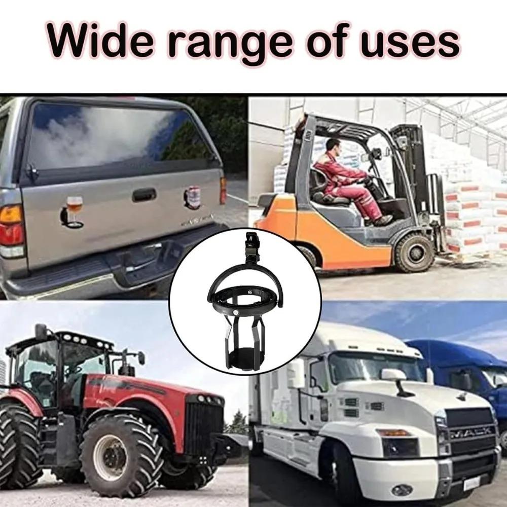 Self Leveling 3D Motorcycle Drink Holder No Spill Hanging Cup Holder Clamp Tricycles