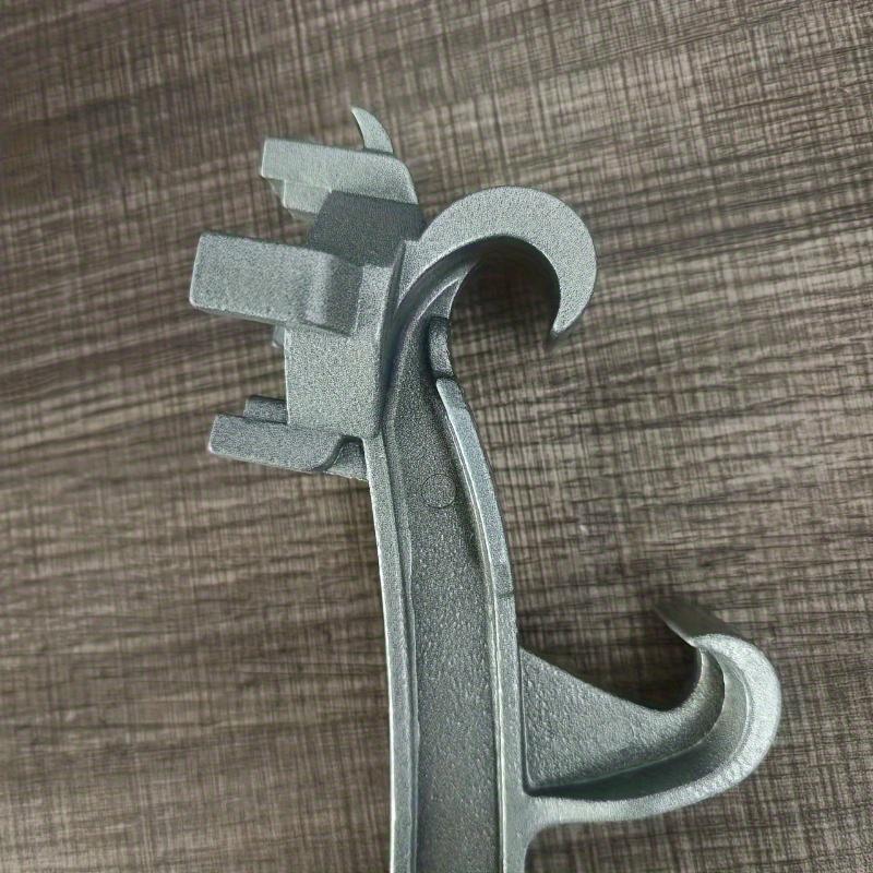 1pc Aluminum Alloy Paint Can Opener Wrench, 9-Inch Semi-Matte Finish, Integrated Barrel Opener for Engine Oil, Diesel, Butter - No Assembly Required