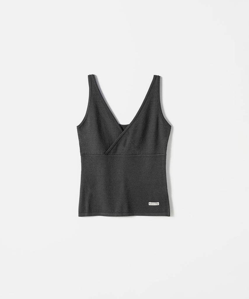 Poyueoaijeuonli Filo Two-Way Sleeveless (Charcoal)