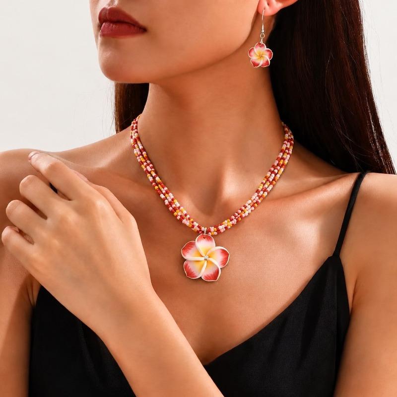 Bohemian Sommer Strand Muschel Seestern Halskette, Perlmutt Muschel Anhänger Armband