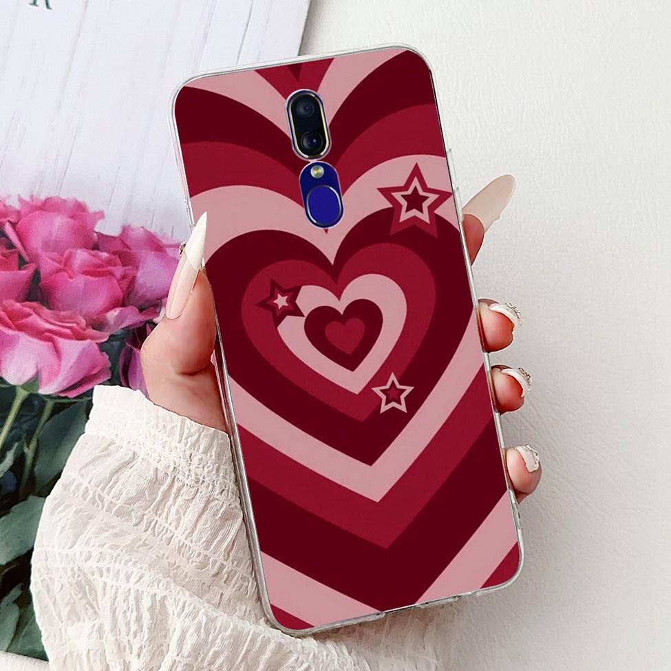 For Oppo F11 Case Clear Luxury Cute Cat Fashion Flower Funny Cool Painted Soft Back Cover For OppoF11 Phone Case CPH1913 CPH1911