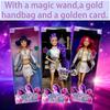 Hot Sell With Delicate Texture Anime 30CM K-Pop Demon Hunters Doll Vinyl Toy Rumi Mira Zoey Birthday Surprise Gift For Girls