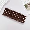 Retro Boho Dot Women's Hairband Stretchy Wide Headband Korean Fashion for Yoga Sports Dating - Stylish Hair Accessories