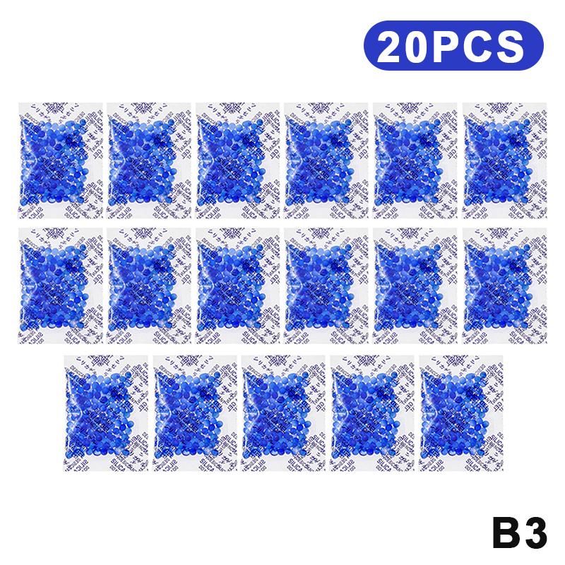 5-30Pcs Reusable Silica Gel Desiccant Damp Moisture Absorber, For Home Absorber Bag Electronic Product Drying Camera Storage