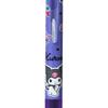 Sanrio FriXion Ball Knock of Kuromi Ball Knock 770850 (Set 3), Polycarbonate, 0.5mm Diameter, Black, Type,