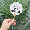 Xuan Paper Blank Painting Fans Round Summer Fan Art Hand Fans Paper Hand Fan  Hanfu