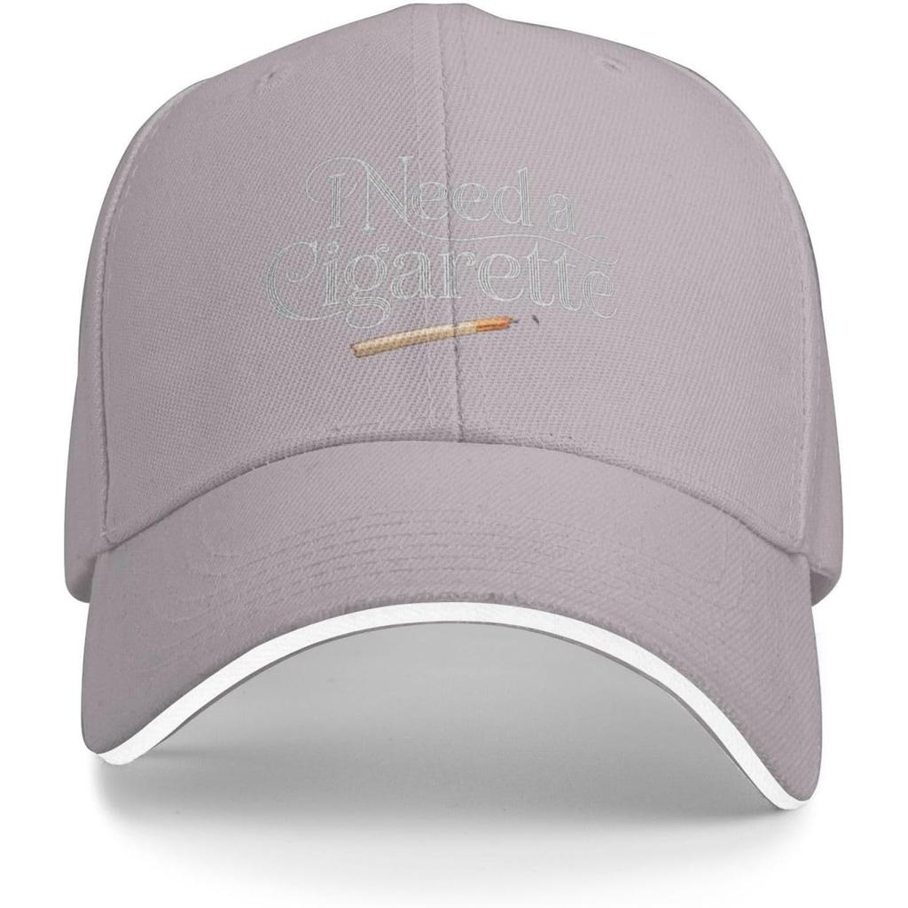 I Need A Cigarette Baseball Cap Funny Adult Unisex Casual Polyester Hat