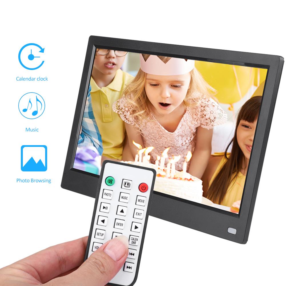 11.6 Inch HD Digital Photo Album Frame Video Music Player with Remote Control Bussiness Festival GiftEU Plug 100-240V