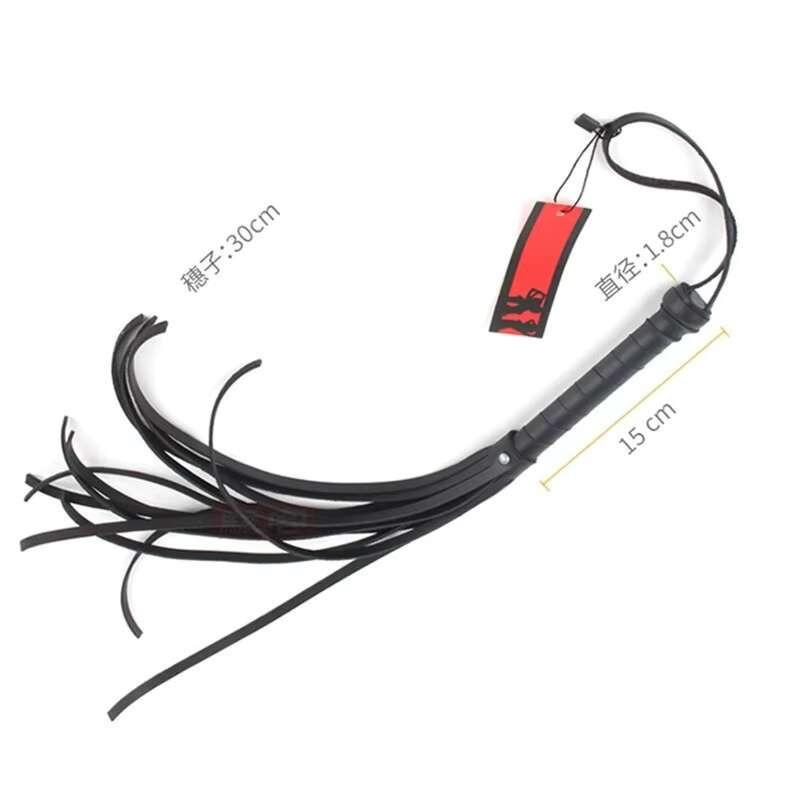 Napa Leather Whip SM Bondage Restraints Flogger Toys Spanking Props Teasing Sex Toy For Couple Adults Game Cosplay