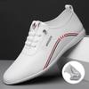 Men's leather shoes business casual breathable Doudou shoes non-slip soft-soled shoes