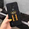 Luxury Letter Phone Case For Motorola Moto E7 E7i Power Moto E7 Plus 2020 Soft Black Silicon Cases For MOTOE7 E 7 7i Powe E7plus