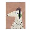 Animal Poster Dog Rabbit Bear Leopard Flower Decoration  Wall Art Canvas  Suitable for Baby Room Bedroom