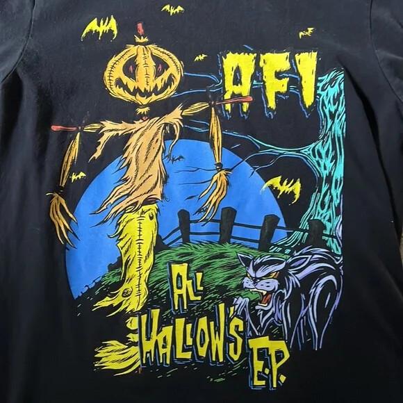 AFI Shirt, AFI All Hallows Cotton Black Unisex T-shirt S-5XL Unisex T-Shirt XXL