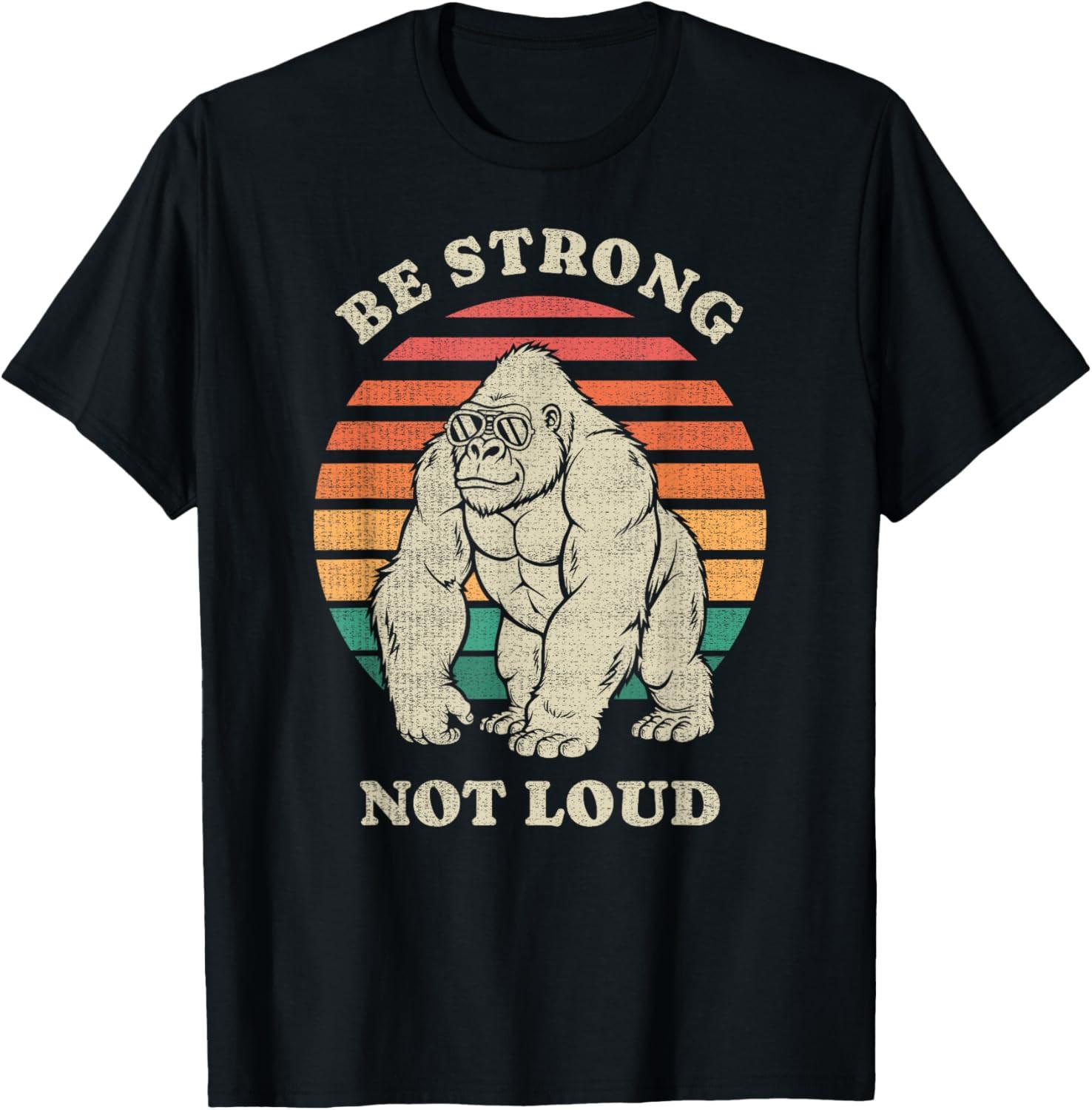 Gorilla Weightlifting Etiquette Bodybuilding Gym Retro 70s Unisex T-Shirt XXL