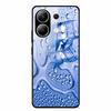 Glass Case For Xiaomi Redmi Note 13 Case Soft Bumper Tempered Glass Hard Back Cover For Redmi Note 13 Pro Phone Case Funda Coque
