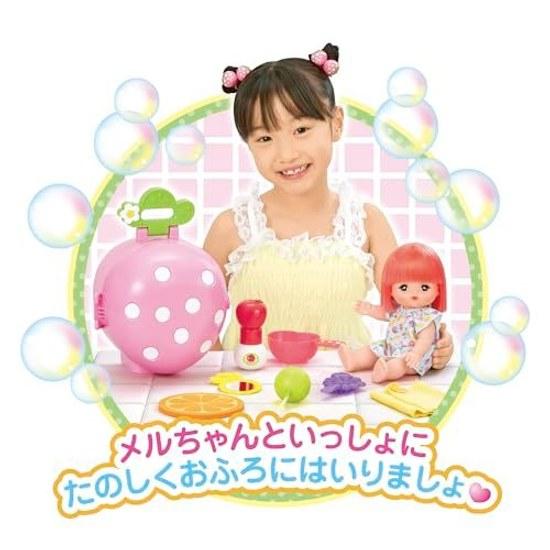 Pilot Mel-chan Doll Set Fruits Lover Strawberry Bath 3 Years Up