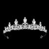 Rhinestone Baroque Pageant Crown Sparkling Queen Princess Tiara Beautiful Bridal Crown  Wedding