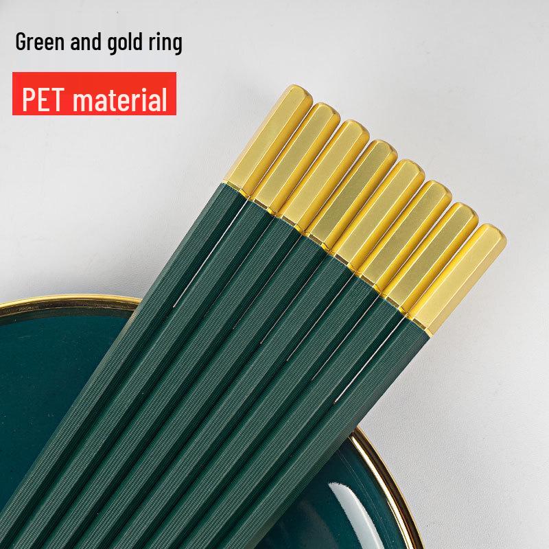 Abay Anti-Slip Hexagonal Alloy Chopsticks