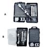 Schraubenmuttern Bits Set 115 in 1 Schraubendreher Set Magnetische Reparaturwerkzeuge Set Haushalt Professionell