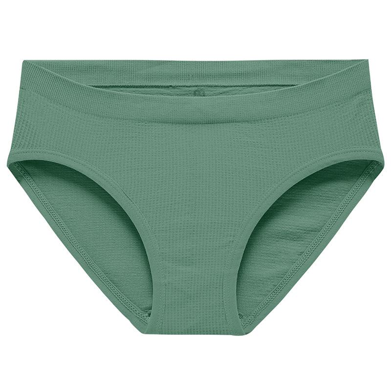 

Женские бесшовные удобные хлопковые трусики большого размера со средней посадкой, дышащие, с эффектом подтяжки бедер L