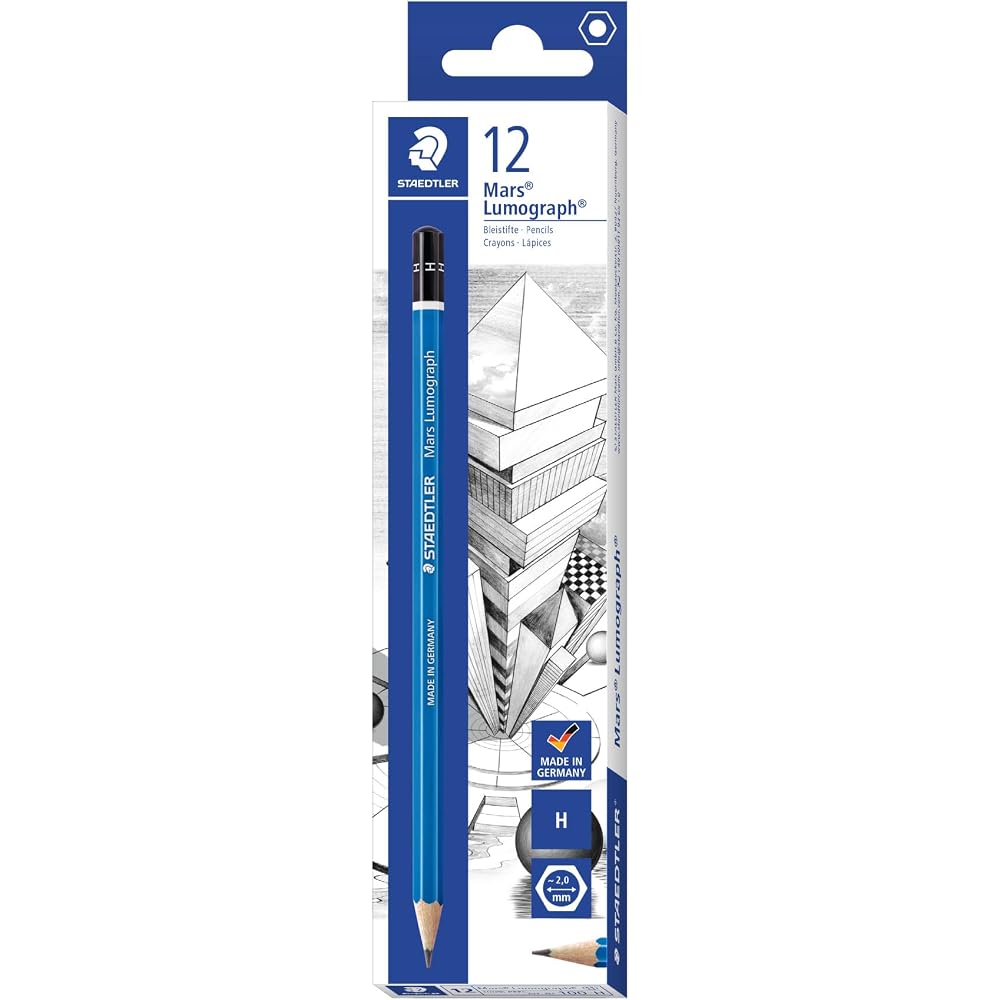 STAEDTLER (STAEDTLER) 12 H Marsurmograph Writing Drawings 100-H*12