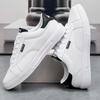 Spring Men Women Shoes Outdoor White Leather Casual Sneaker Summer Sport Running Breathable Walking Flat Female Footwear Fashion