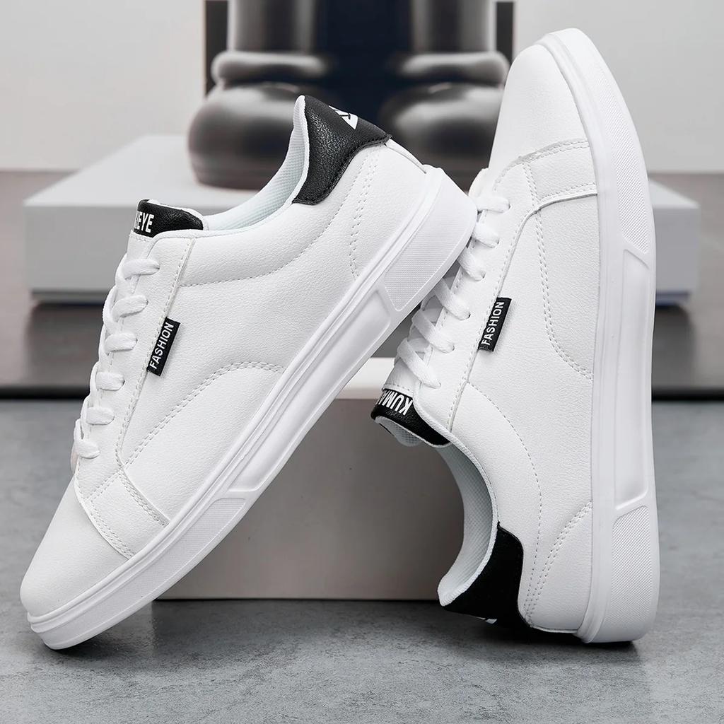 Spring Men Women Shoes Outdoor White Leather Casual Sneaker Summer Sport Running Breathable Walking Flat Female Footwear Fashion