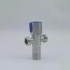 G1/2 stainless steel hot and cold water inlet valve bathroom kitchen sink stop valve toilet connection water pressure regulator