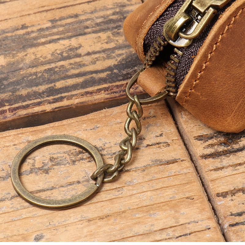 Retro Style Coin Purse Zipper Clutch Wallet and Card Case for Everyday Use Perfect Key Organizer Bag