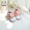 Anti-Slip Breathable Infant Canvas Pre-Walker Baby Shoes (0-18 Months)