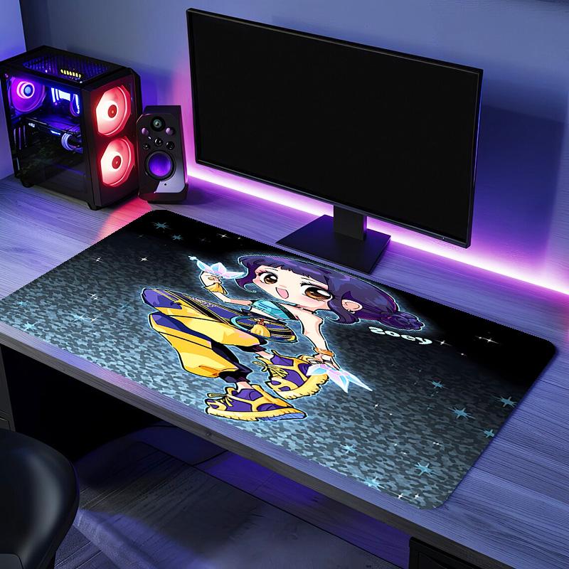 Kpop Hunter6 Mouse Pad - Non-Slip Rubber Base, Smooth Surface for Work,Gaming,Office,And Home Use, Desk Mouse Pad