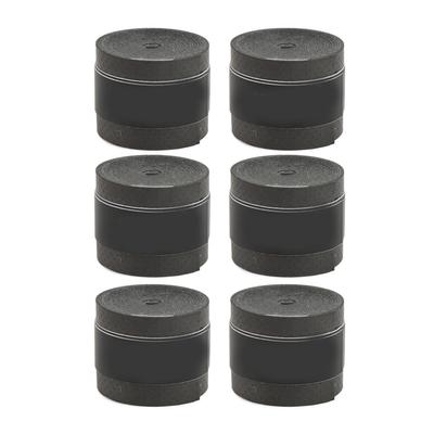 6Pcs Tennis Racket Grip Tape PU Frosted Anti Skid Sweat Absorption Badminton Racket Tape Sports