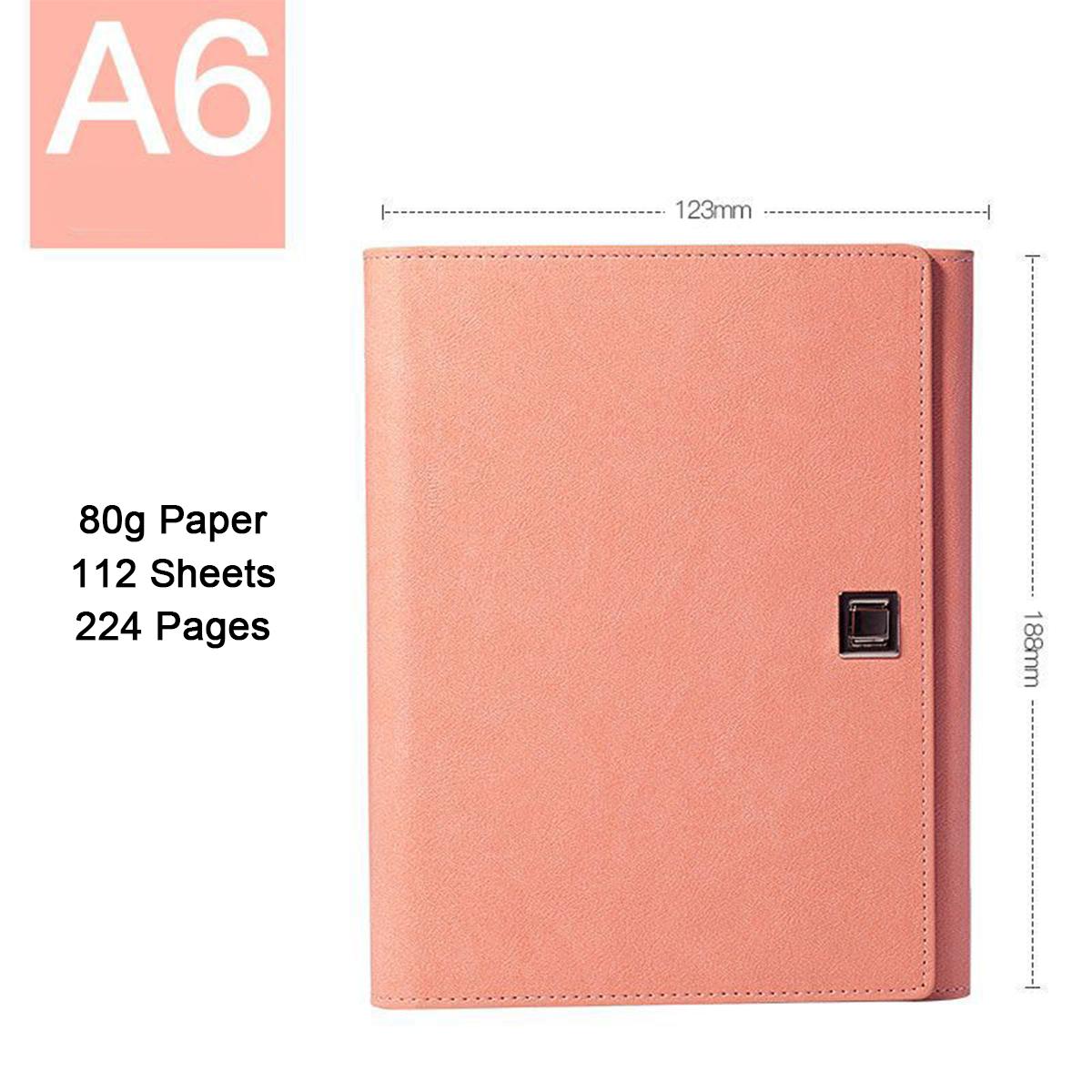Записная книжка формата А5/А6 с отрывными листами, ежедневник, ежедневник, книга для записи рабочих встреч, блокнот, сменные внутренние страницы, 112 листов A6