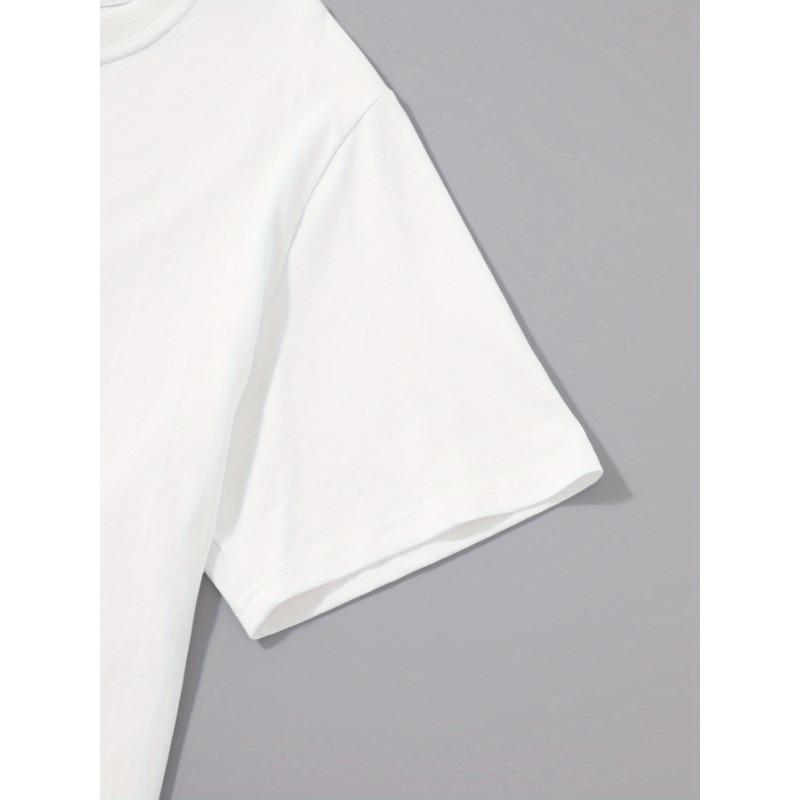 Taglie Europee T-Shirt da Uomo, con Stampa Lettore Musicale, Maniche Corte Comode e Scollo Tondo Elasticizzato, Ideale per l'Abbigliamento Casual