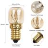 4PCS E14 Salt Lamp Globe Bulb 15W 25W Light Bulbs 240V Refrigerator Oven Replacement Heat-resistant Oven Light