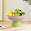 Fruit Serving Tray Fruit Tray with Drain Desktop Decoration Creative Drip Basket for Holiday Outdoor Table Buffet Camping Living