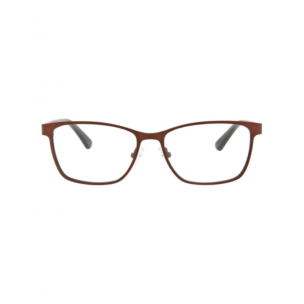 

McQ Alexander McQueen Квадратная оправа Металлические оптические оправы коричневые, прозрачные, авана One Size