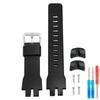 Compatible PROTREK Series Black Resin Silicone Watch Strap Suitable for Mountain [Zealbeaty] PRW3000/3100YT/6000/6100 (with Base) - Climbing.
