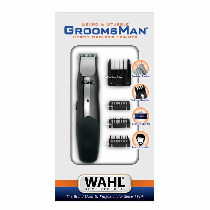 Wahl Groomsman Beard And Stubble триммер с проводом/беспроводной шнур