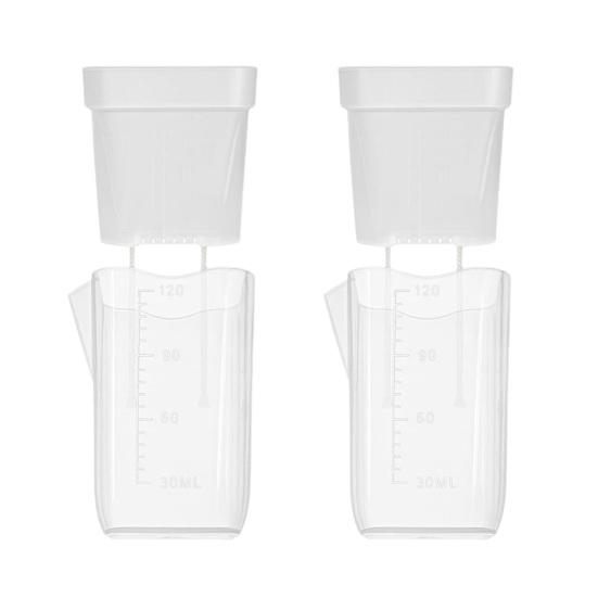 Self Watering Plant Pots Mini Translucent Plastic Planters Plant Propagation Pot with Reservoir for Seedlings Cuttings