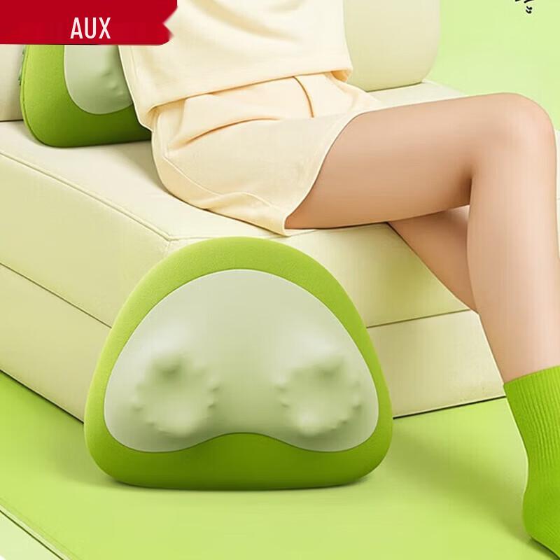 AUX Electric Heated Kneading Lumbar Massager Pillow