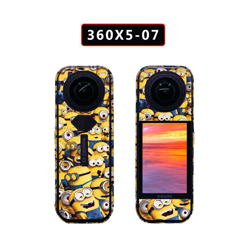 

Waterproof Skins For Insta360 X5 Sticker Camera Protection Scratch-Proof Cover PVC Sticker for Insta360 X5 Accessories