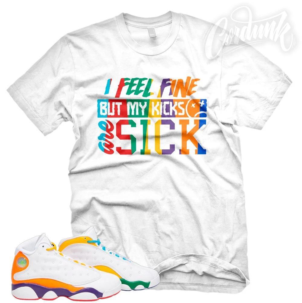 SICK KICKS Sneaker T Shirt to match J1 13 Playground Multicolor 3XL