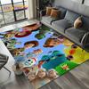27 Style Toy Story  Cartoon 3D Carpet Rug for Bedroom Living Room Home Sofa Decoration,kid Game Large Decor Floor Mat Gift
